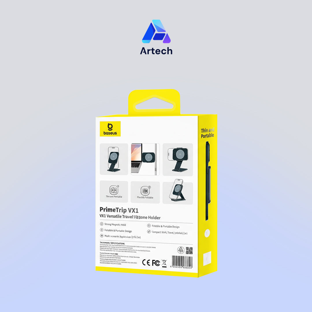 حامل الهاتف المغناطيسي للسفر من Baseus Prime Trip Vx1