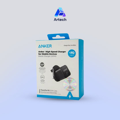 Anker Black High Speed Charger (20W)