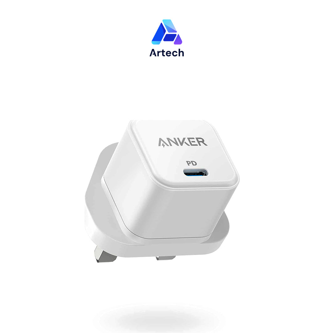 شاحن Anker White عالي السرعة (20 واط)