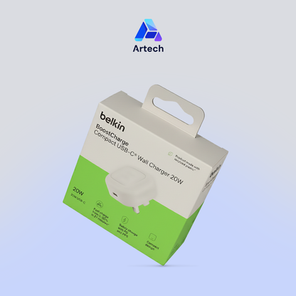 Belkin Boost Charge Compact USB-C® Wall Charger 20W