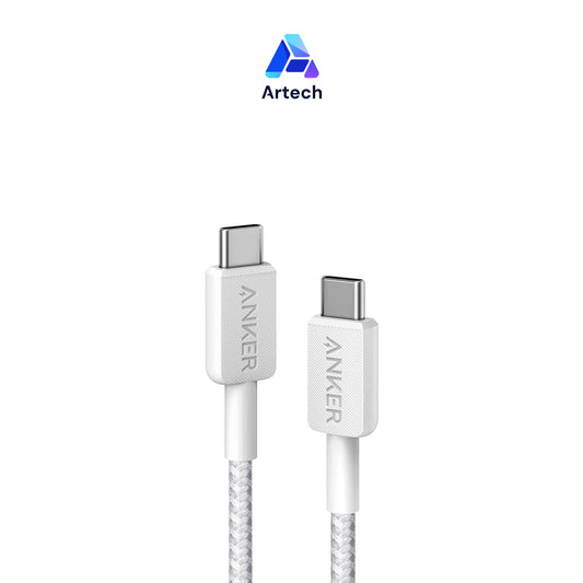 Anker Durable Braided Fast-Charging Cable white(1.m)