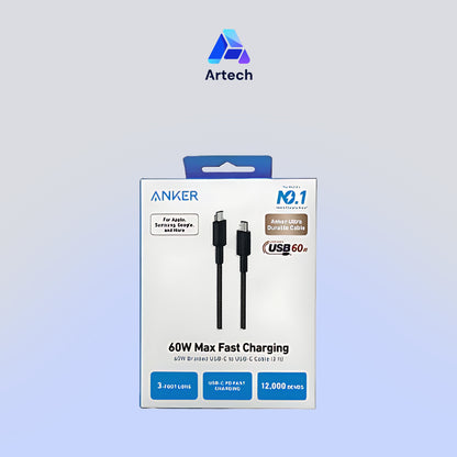 Anker Durable Braided Fast-Charging Cable Black(1.m)