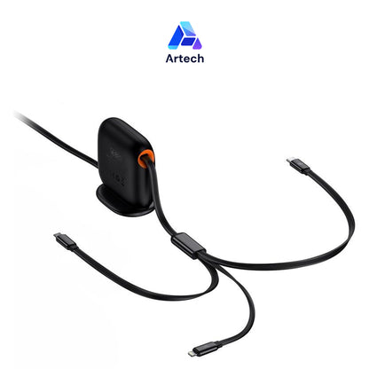 شاحن سريع 3 في 1 بقوة 100 واط من باسيوس 