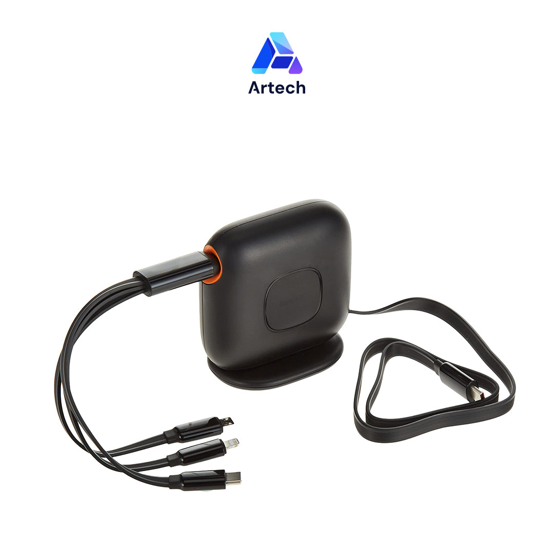 شاحن سريع 3 في 1 بقوة 100 واط من باسيوس 