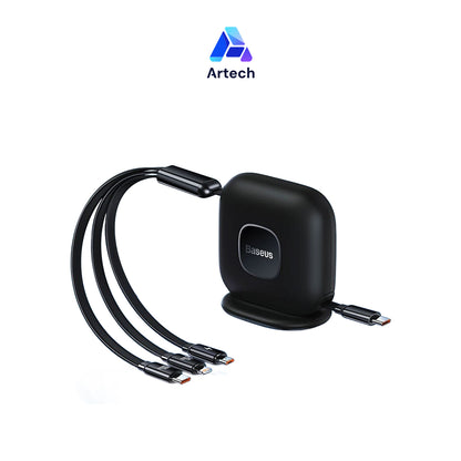 شاحن سريع 3 في 1 بقوة 100 واط من باسيوس 