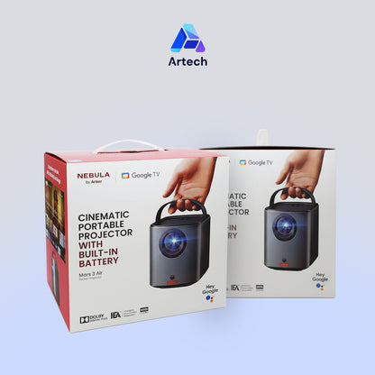 Nebula Mars 3 Air - Cinematic Portable Projector with Built-In Battery